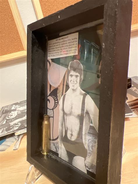 Vintage Gay Erotic Collage Art LGBT Male Queer Nude Pinup 91 Etsy