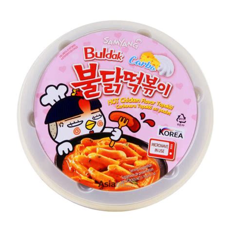 Samyang Buldak Tteokbokki Carbonara 179g Asiaon Mart