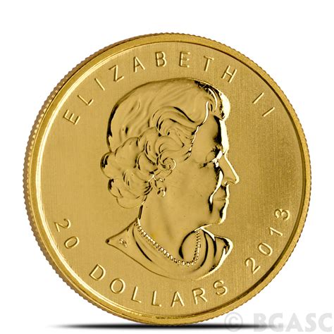 Buy 1/2 oz Canadian Gold Maple Leaf - Brilliant Uncirculated .9999 Fine ...