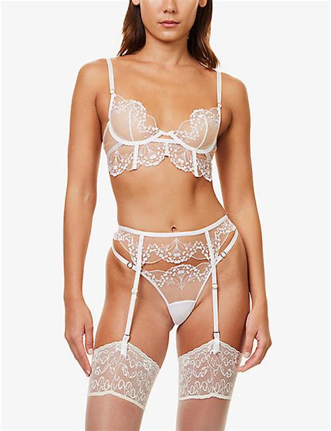 Designer Lingerie Suspenders Selfridges