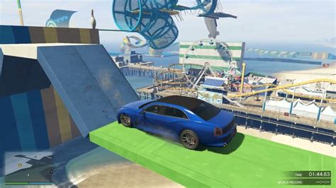 Grand Theft Auto V Online Parkour Race Youtube