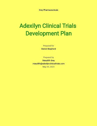 Free 10 Clinical Development Plan Samples In Pdf Ms Word Apple