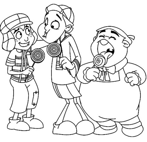 Dibujos De El Chavo Para Colorear Para Colorear Pintar E Imprimir The