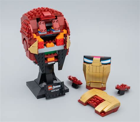 Très vite testé LEGO Marvel 76165 Iron Man Helmet HOTH BRICKS