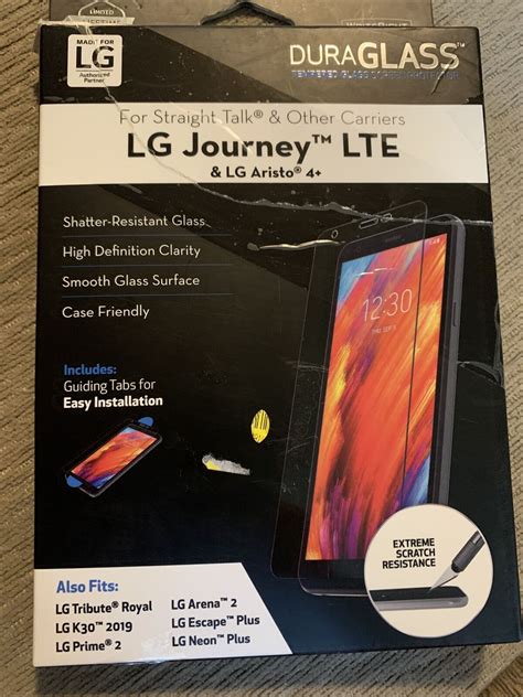 NEW DuraGlass Tempered Glass Screen Protector For LG Journey LTE LG