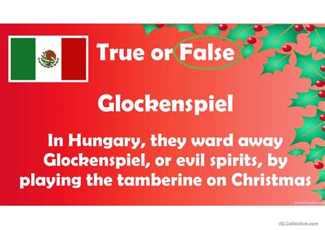 Unusual Christmas Traditions Game Ge English Esl Powerpoints