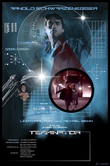 Terminator James Cameron Movie Poster By P Lukaszewski On Deviantart