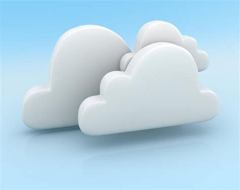 Premium Photo Cloud System Concept