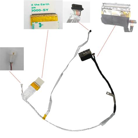 New Original Lcd Led Video Flex Cable For Hp Pavilion Dv Dv Dv