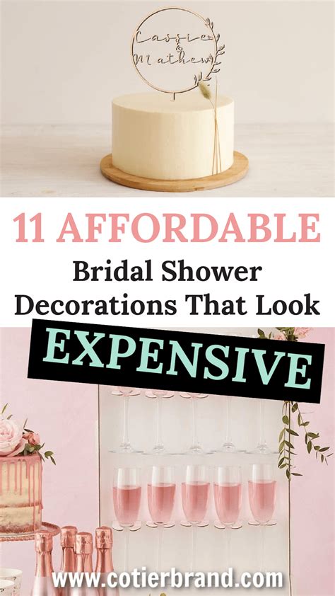 11 Affordable Bridal Shower Decorations That Look Expensive Artofit