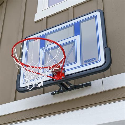 Lifetime 44 Backboard And Rim Basketball Combo Shatterproof Universal