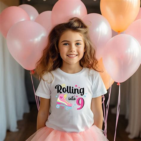 Roller Skate Birthday T Shirt Custom Birthdaypersonalized Shirts