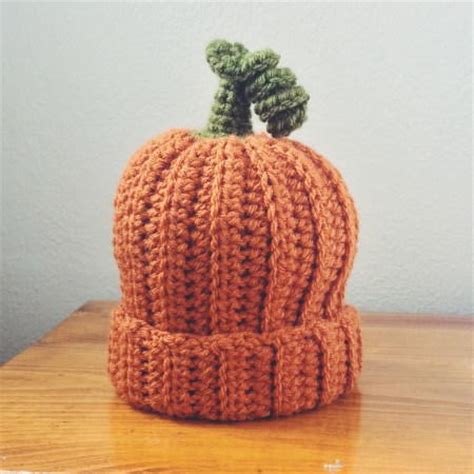 The Great Pumpkin Crochet Baby Hat | AllFreeCrochet.com