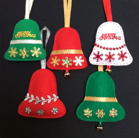 Homemade Jingle Bell Ornaments
