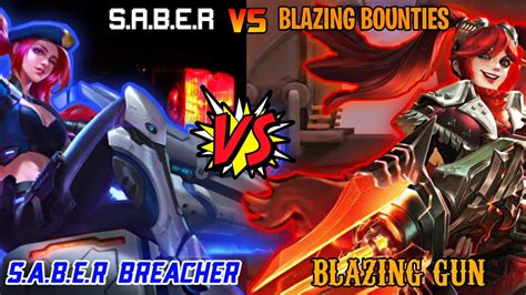 Mobile Legends Layla Saber Breacher Vs Blazing Gun Youtube