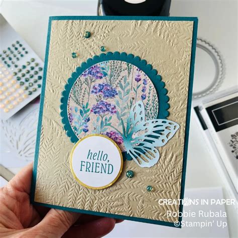 Stampin Up Perennial Lavender For Inspirations In Ink Blog Hop