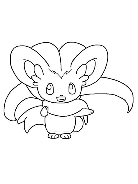 Pokemon Cinccino Coloring Pages Free Printable