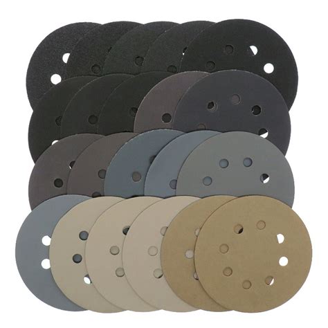 Automotive Sandpaper White To Inch Sand Paper Disk Aluminum Oxide