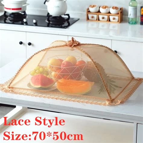 【ib】food Cover Foldablecollapsible Pop Up Food Net Covertable Food
