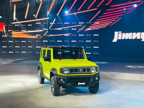 Auto Expo Maruti Suzuki Jimny Door Bookings Commence Variants