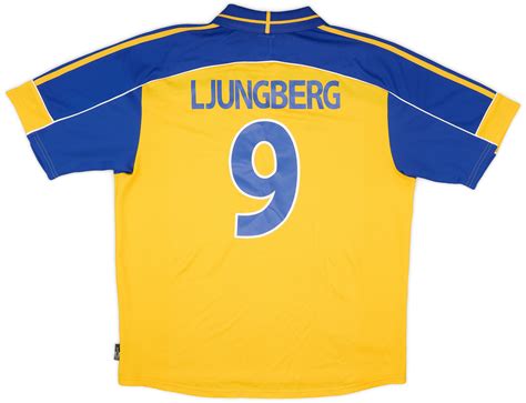 2000 02 Sweden Home Shirt Ljungberg 9 910 Xl