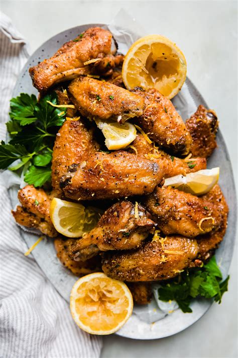 Lemon Pepper Chicken Wings