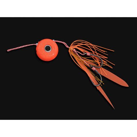 Fishing Lure 100g Slippery Slider Orange