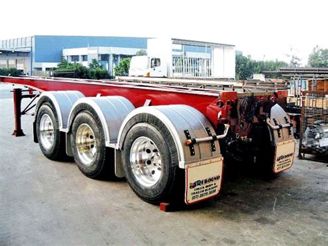 Rebound Tri Axle Chassis Tipper Sub Frames For Sale