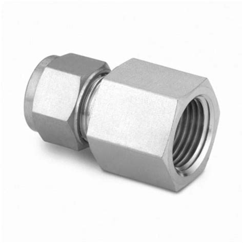 Conector Hembra Swagelok De Acero Inox 12 Mm Od X 34 Pulg Hembra Iso Paralela Manómetros