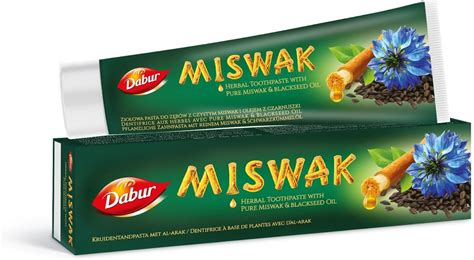 Dabur Miswak Blackseed Toothpaste Gm Herbal Toothpaste With Pure