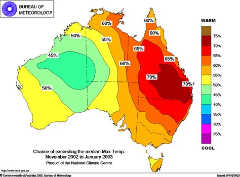 Seasonal Outlook Warm Season For Much Of Queensland And Nsw Bureau Of Meteorology National