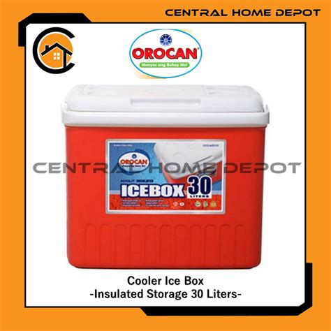 Orocan Insulated Ice Box Cooler Liters Lazada Ph