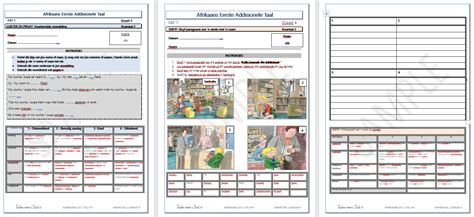 Afrikaans Eerste Addisionele Taal Fat Gr Kwartaal Teacha
