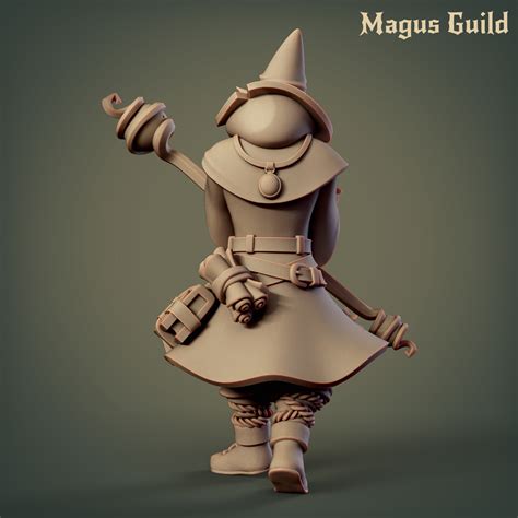 Archivo Stl Mago Elfo Mg Modelo Para Descargar Y Imprimir En Dcults