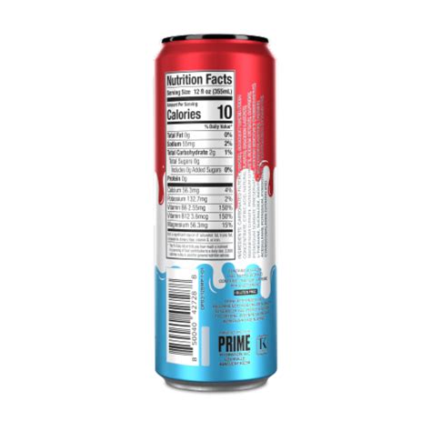 Prime Ice Pop Energy Drink 12 Fl Oz Ralphs