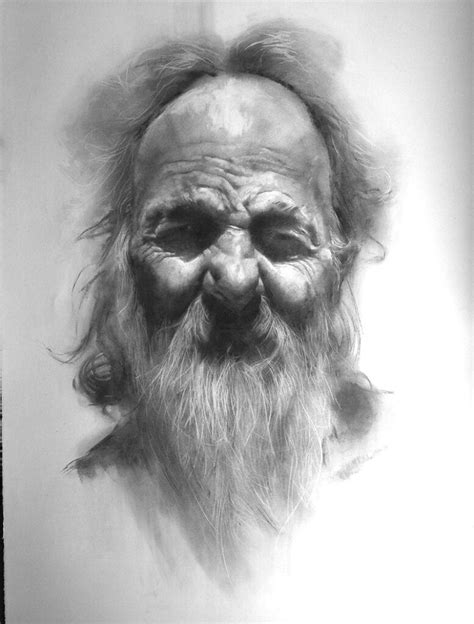 Invisible People Portraits Neil Shigley Portrait Pencil Sketch