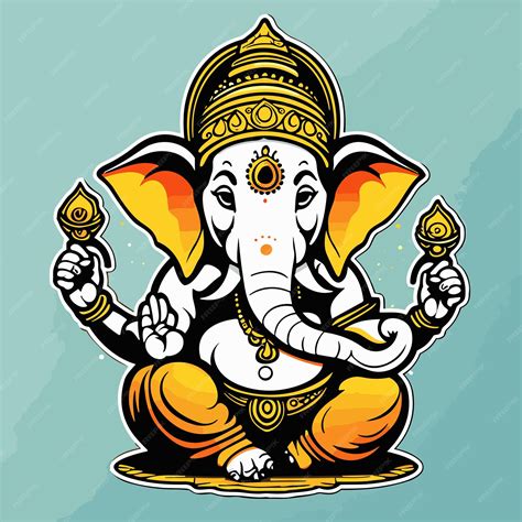 Premium Vector Vector Lord Ganpati Illustration For Ganesh Chaturthi