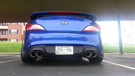 Isr Isis Race Exhaust For Genesis Coupe Youtube