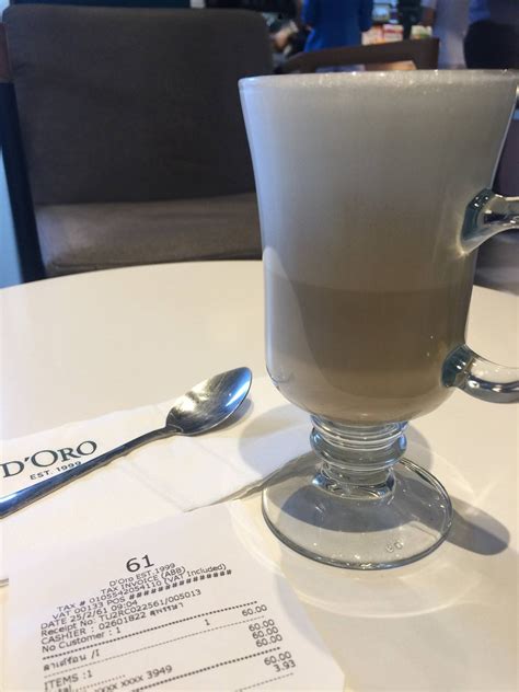 ร้าน D’oro Coffee รพ.ธนบุรี | รีวิวร้านอาหาร