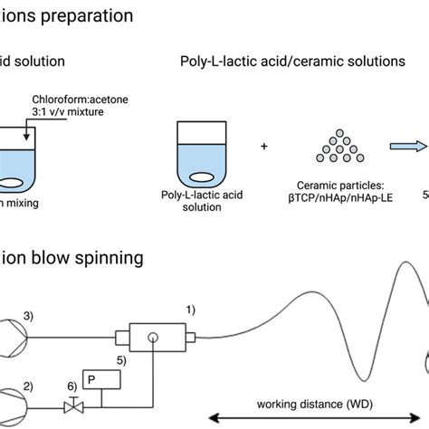 Step 1 Schematic Representation Of Poly L Lactic Acid Solution