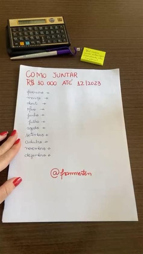 Tabela Para Juntar Dinheiro Como Juntar Dinheiro Dicas Para