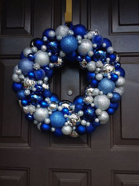 Silver And Blue Christmas Decorations | Christmas Day