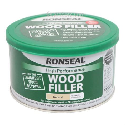 Ronseal Wood Filler High Performance Natural 275g | Cambers Country Store