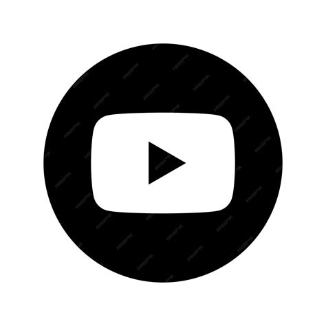 Premium Vector Youtube Icon Youtube Social Media Logo On White Background