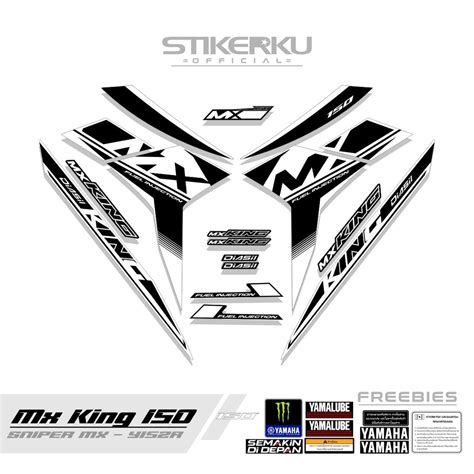 Jual Striping Mx King 150 Motif 46 Mxk Yamaha Sniper 150 Mxi