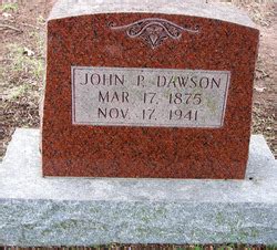 John P Dawson M Morial Find A Grave