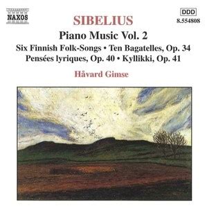 Naxos Sibelius Piano Music Vol Klassiek Nl