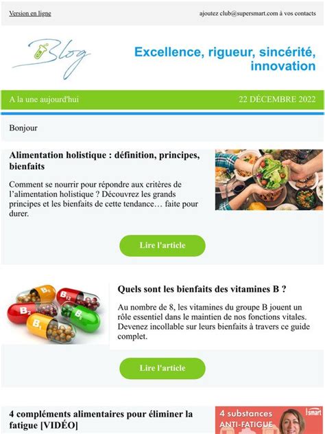 Super Smart Alimentation holistique définition principes bienfaits