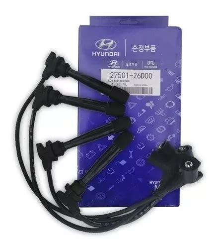 Cables De Bujía Hyundai Getz elantra 1 6l 27501 26d00 MercadoLibre