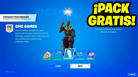 ¡fortnite Nuevo Pack De 0 Pavos Ya EstÁ AquÍ 🎁🔥 Pack Gratis Youtube